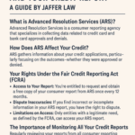 Understanding Advanced Resolution Services (ARS) and Your Credit Report
